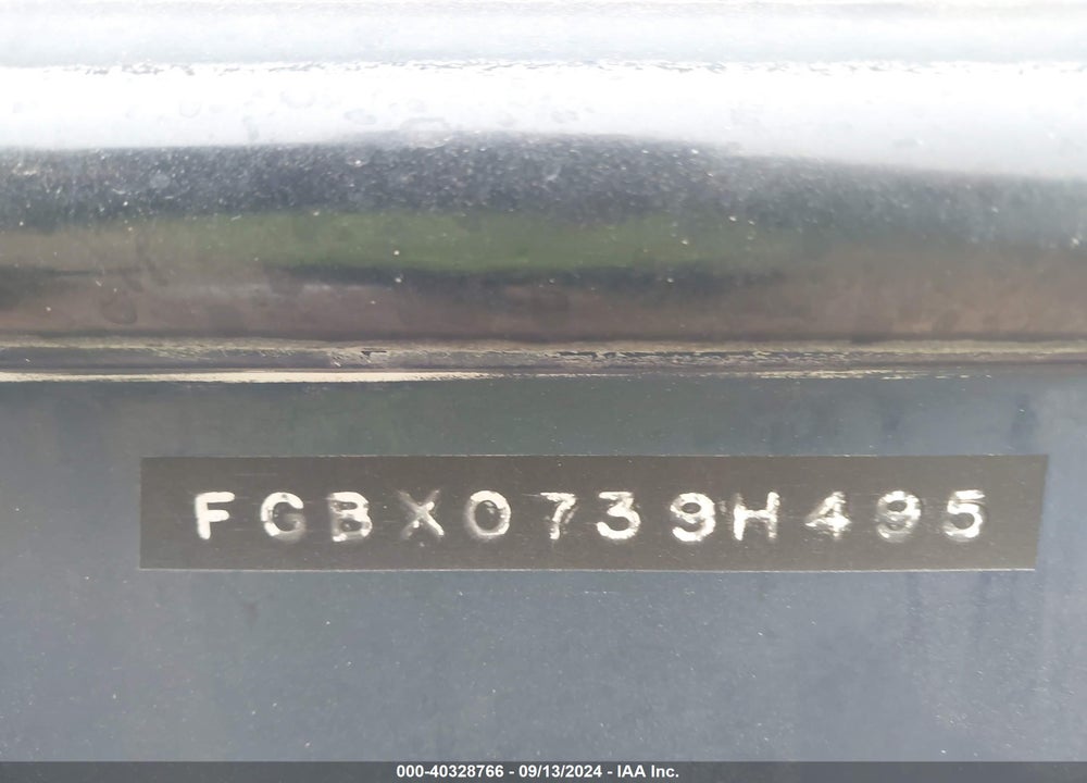 1995 CHAPARRAL SUSENTA VIN: FGBX0739H495