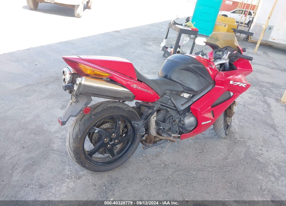 2003 HONDA VFR800 VIN: JH2RC46123M500316