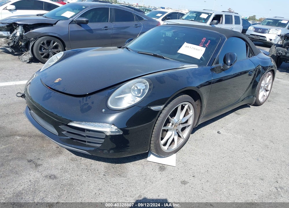 2012 PORSCHE 911 CARRERA VIN: WP0CA2A94CS140550