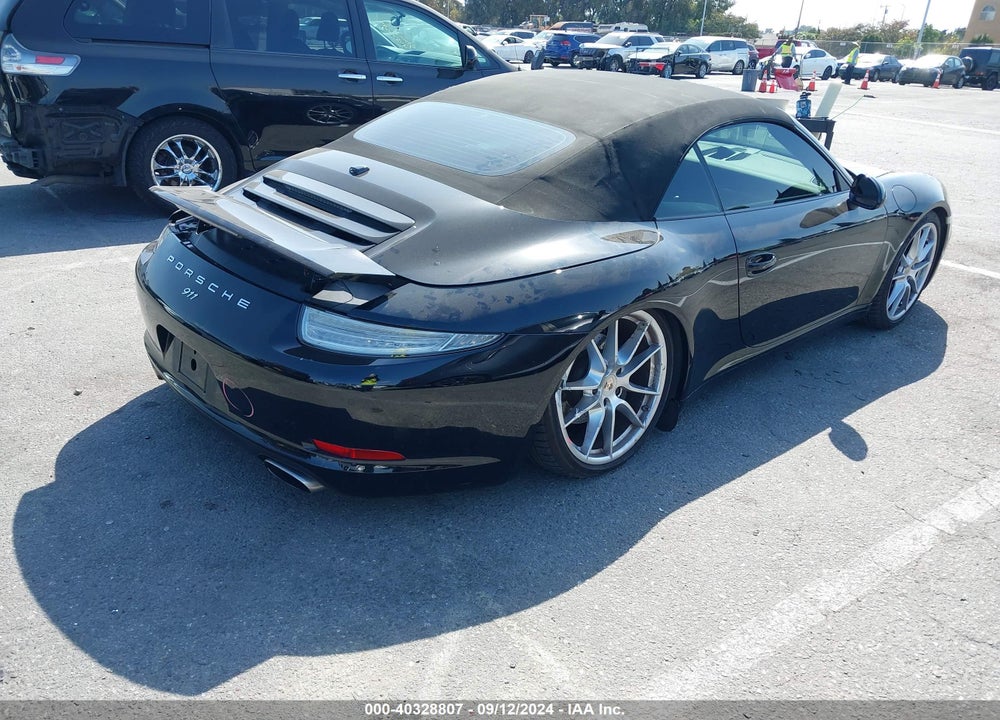 2012 PORSCHE 911 CARRERA VIN: WP0CA2A94CS140550