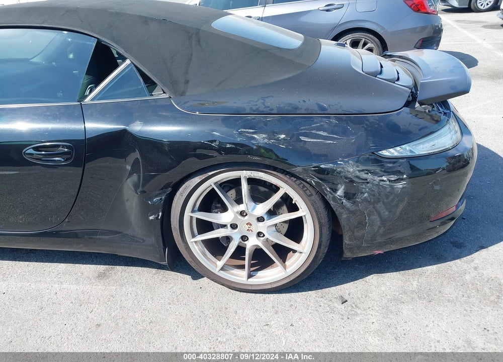 2012 PORSCHE 911 CARRERA VIN: WP0CA2A94CS140550