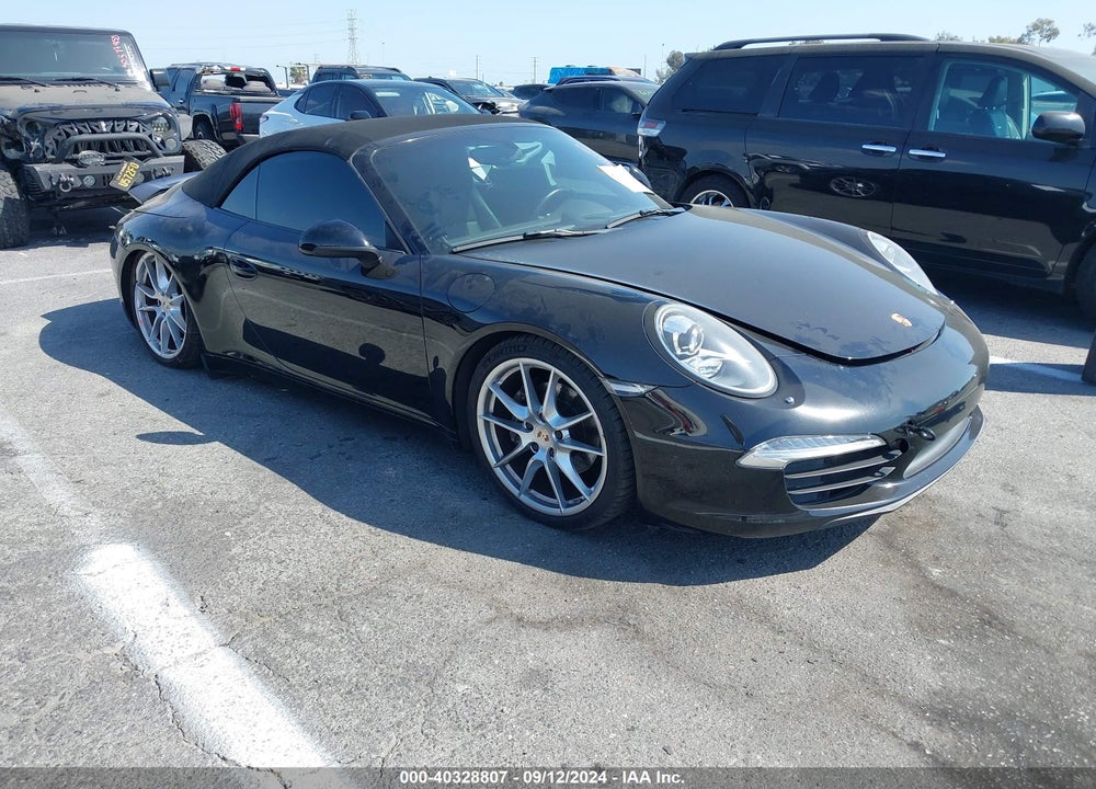 2012 PORSCHE 911 CARRERA VIN: WP0CA2A94CS140550