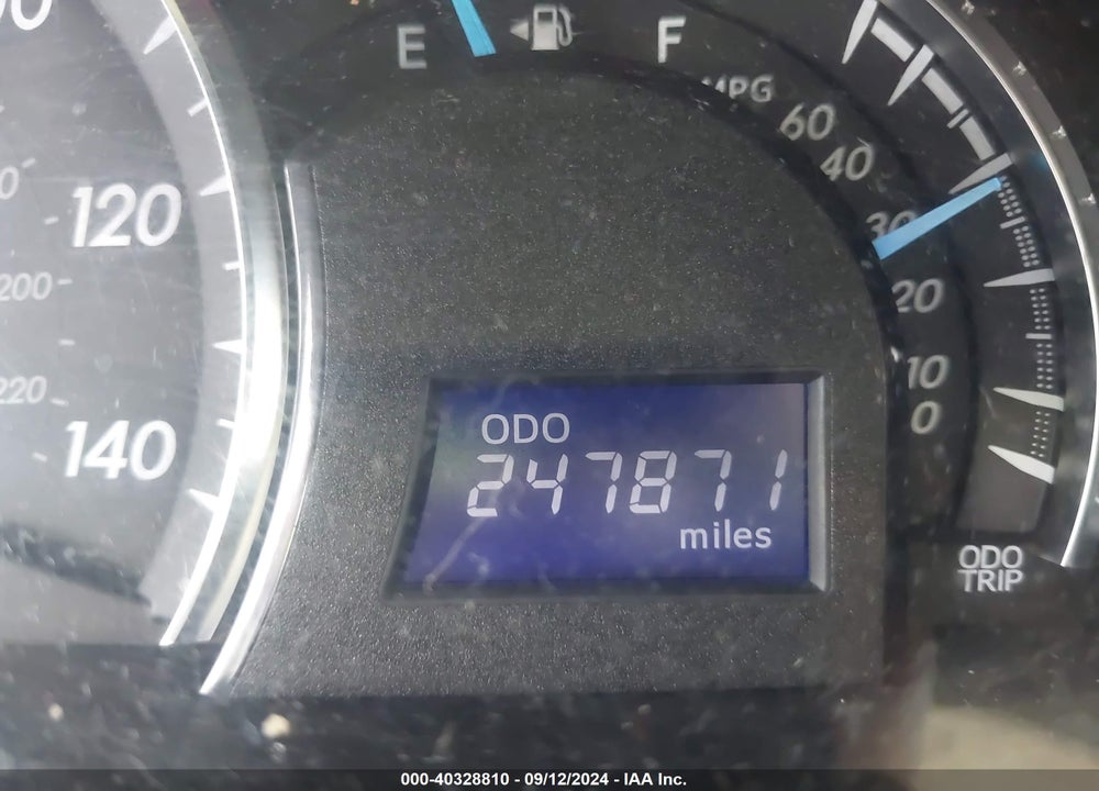 2012 TOYOTA CAMRY XLE VIN: 4T4BF1FK4CR175033