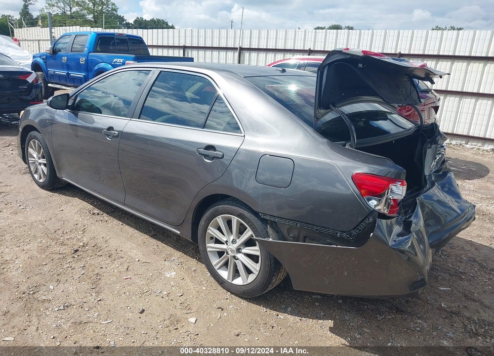 2012 TOYOTA CAMRY XLE VIN: 4T4BF1FK4CR175033