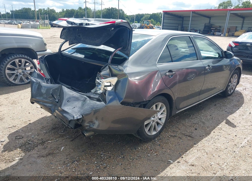2012 TOYOTA CAMRY XLE VIN: 4T4BF1FK4CR175033