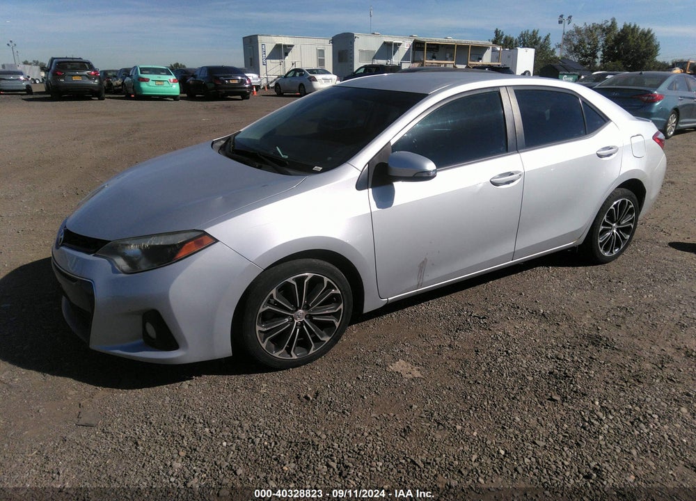 2014 TOYOTA COROLLA S PLUS VIN: 2T1BURHE8EC172470