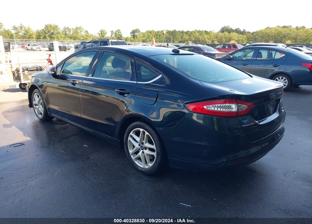 2014 FORD FUSION SE VIN: 3FA6P0HD2ER161914