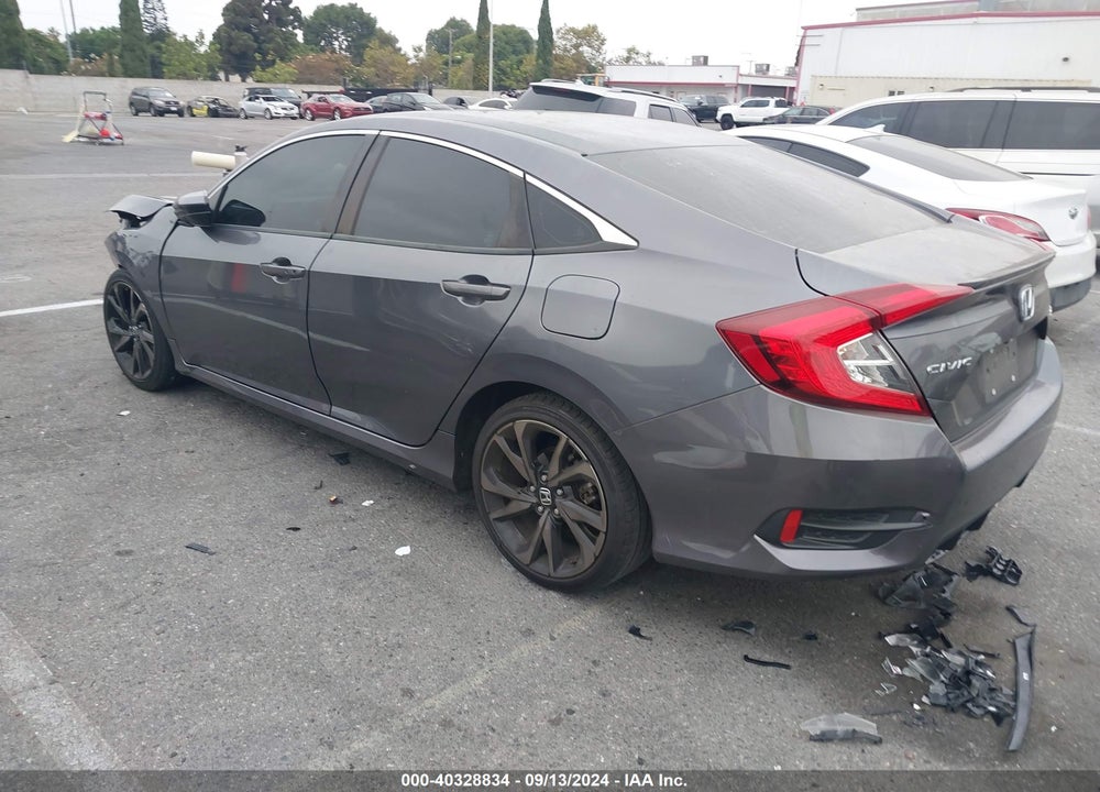 2020 HONDA CIVIC SPORT VIN: 2HGFC2F80LH587537