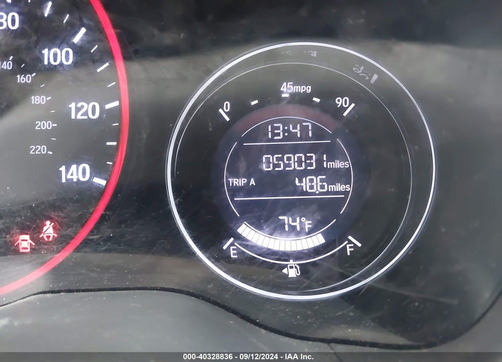 2019 HONDA HR-V LX VIN: 3CZRU6H31KG706836