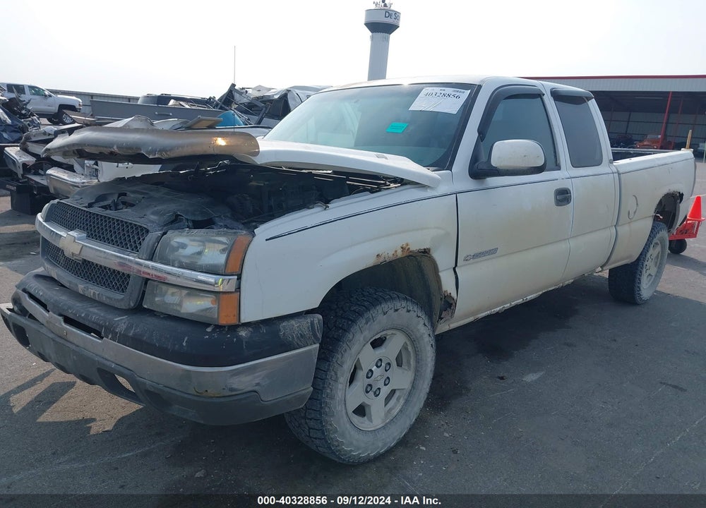 2004 CHEVROLET SILVERADO 1500 WORK TRUCK VIN: 2GCEK19T141292156