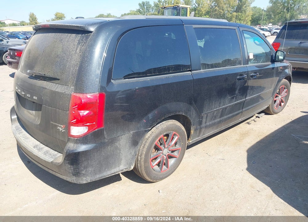 2014 DODGE GRAND CARAVAN R/T VIN: 2C4RDGEG7ER405523