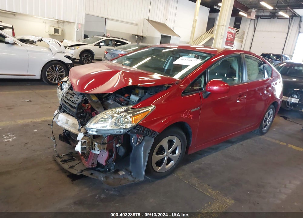 2013 TOYOTA PRIUS TWO VIN: JTDKN3DU1D5596530
