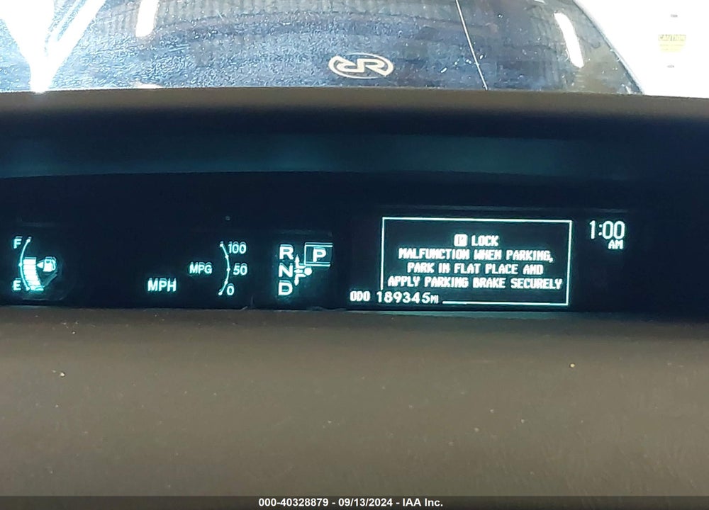 2013 TOYOTA PRIUS TWO VIN: JTDKN3DU1D5596530