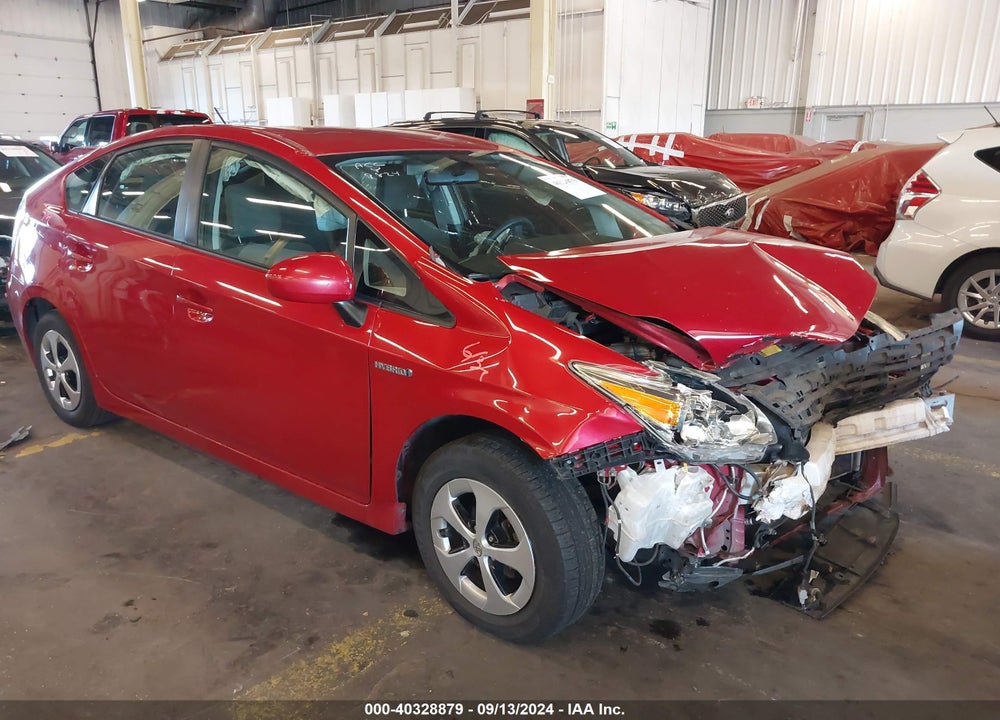 2013 TOYOTA PRIUS TWO VIN: JTDKN3DU1D5596530