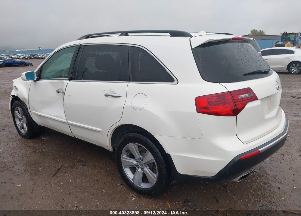 2013 ACURA MDX TECHNOLOGY PACKAGE VIN: 2HNYD2H49DH521997