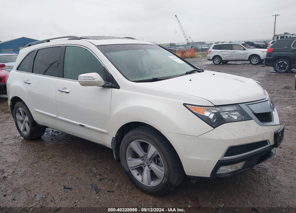 2013 ACURA MDX TECHNOLOGY PACKAGE VIN: 2HNYD2H49DH521997