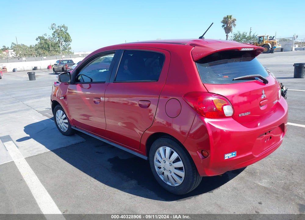 2015 MITSUBISHI MIRAGE DE/RF VIN: ML32A3HJ2FH041425