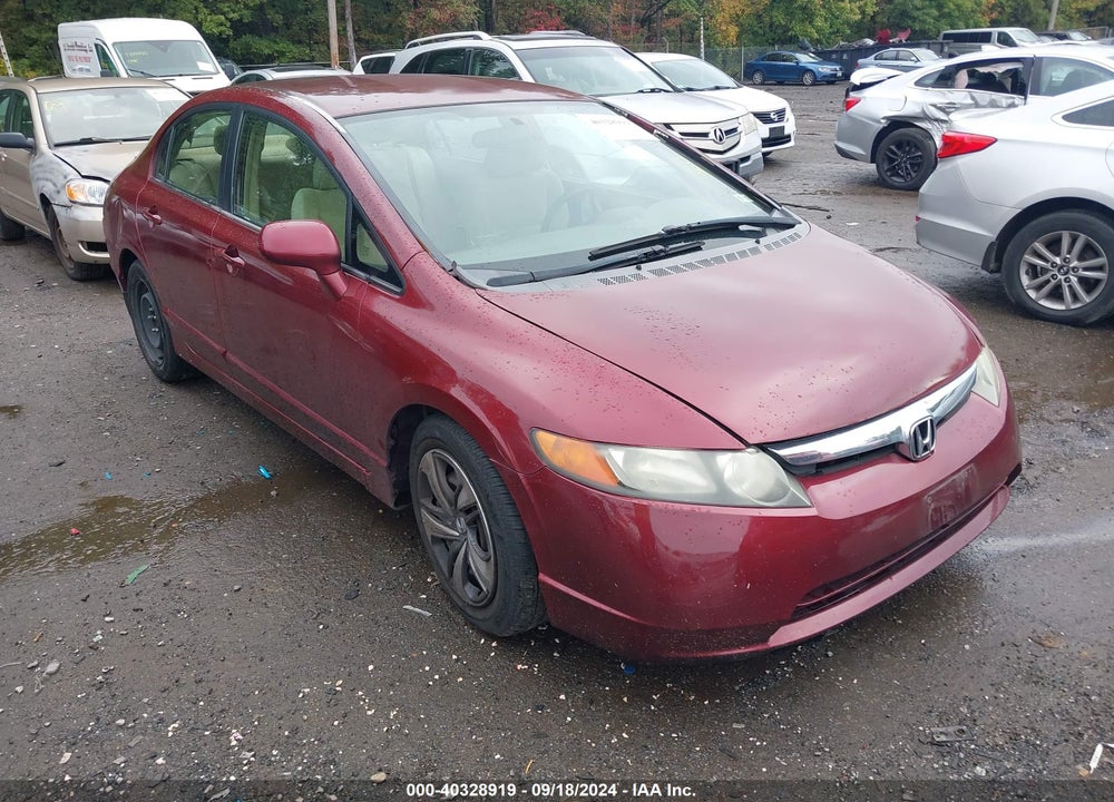 2006 HONDA CIVIC LX VIN: 1HGFA16596L130402