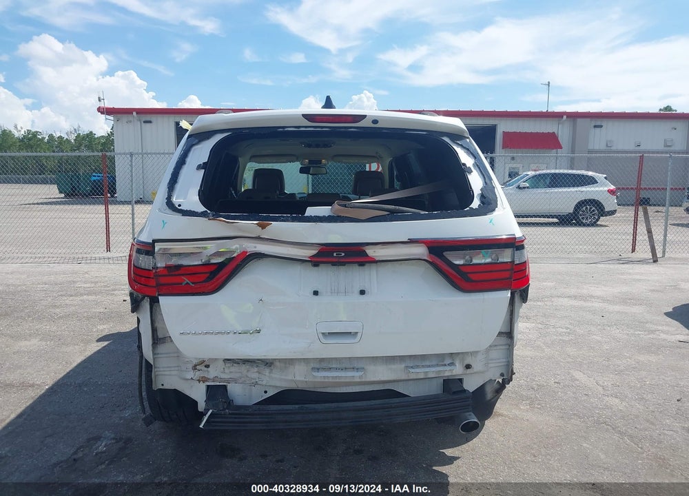 2016 DODGE DURANGO LIMITED VIN: 1C4RDHDG0GC346382
