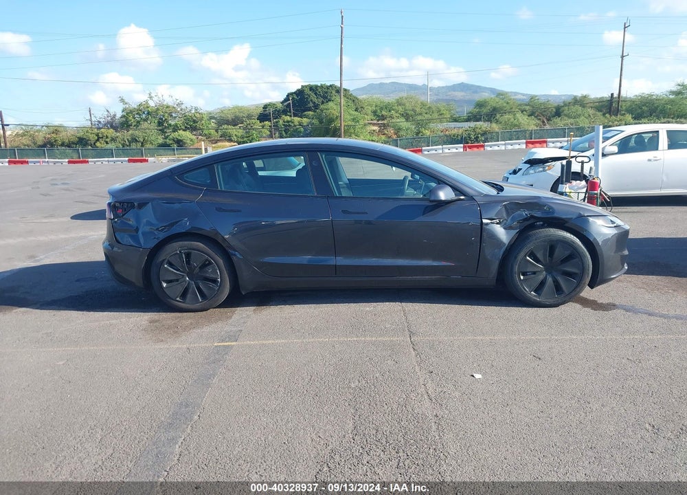 2024 TESLA MODEL 3 REAR-WHEEL DRIVE VIN: 5YJ3E1EA3RF741697