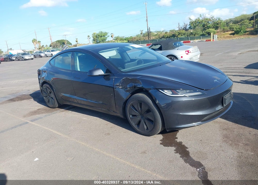 2024 TESLA MODEL 3 REAR-WHEEL DRIVE VIN: 5YJ3E1EA3RF741697
