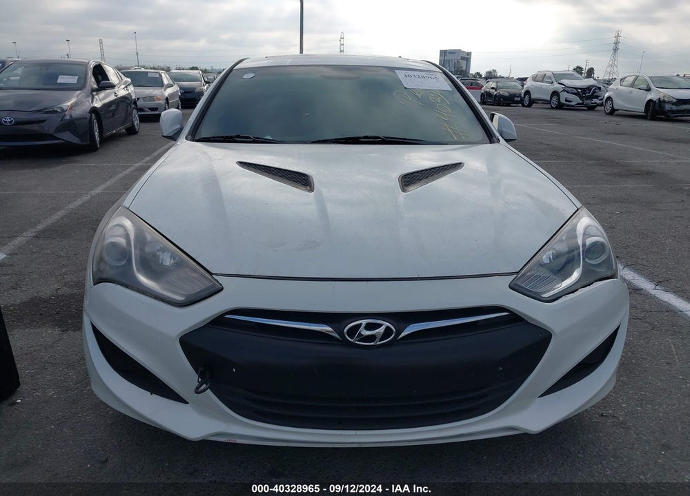 2013 HYUNDAI GENESIS 2.0T PREMIUM VIN: KMHHT6KD7DU100135