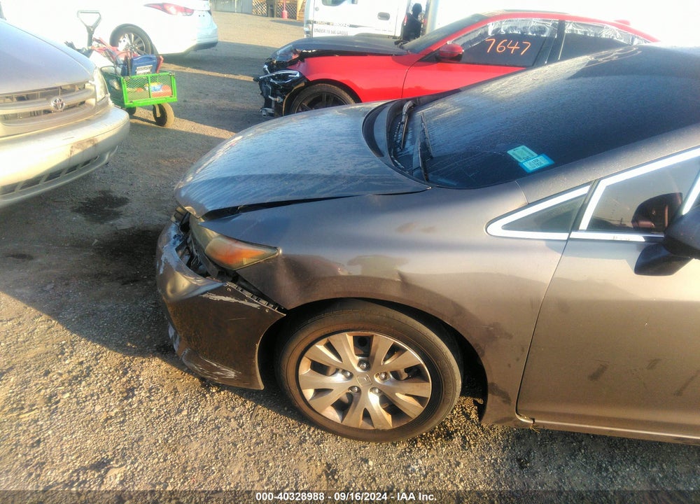 2012 HONDA CIVIC LX VIN: 2HGFB2F58CH564788
