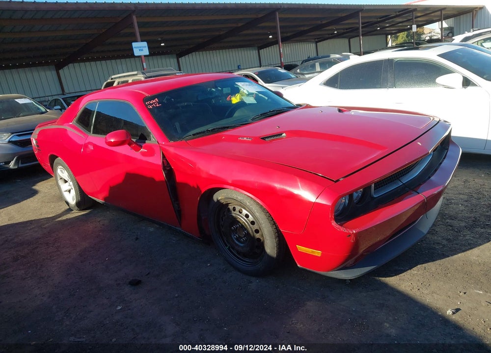2013 DODGE CHALLENGER R/T VIN: 2C3CDYBT3DH609063