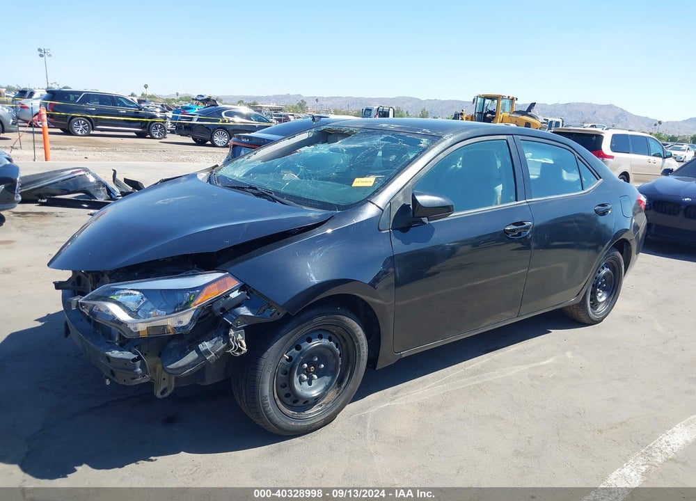 2015 TOYOTA COROLLA LE VIN: 5YFBURHE9FP203257