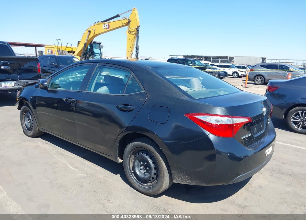 2015 TOYOTA COROLLA LE VIN: 5YFBURHE9FP203257