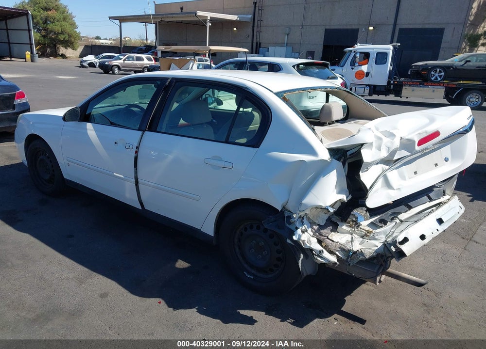 2007 CHEVROLET MALIBU LS VIN: 1G1ZS58N77F251418