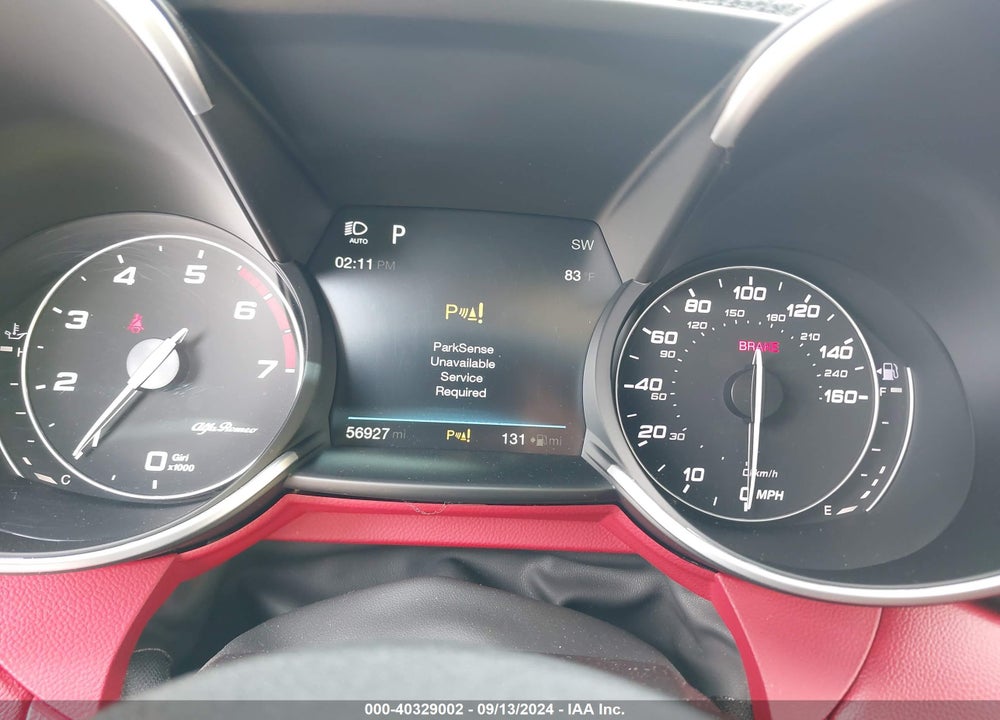 2017 ALFA ROMEO GIULIA AWD VIN: ZARFAEDN0H7550026
