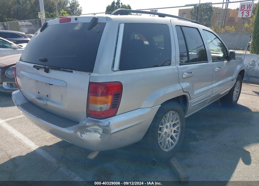 2004 JEEP GRAND CHEROKEE LIMITED VIN: 1J4GX58S14C141719