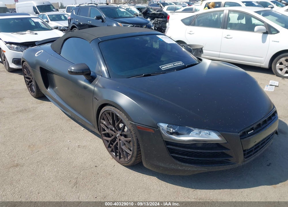 2011 AUDI R8 5.2 VIN: WUAVNAFG7BN000135