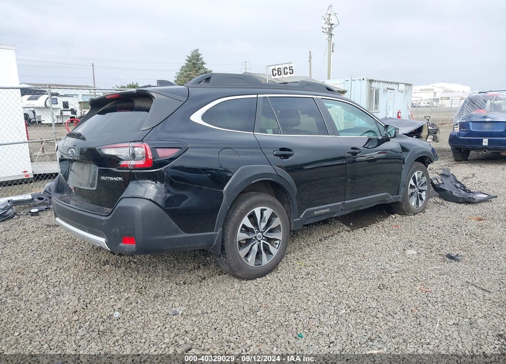 2023 SUBARU OUTBACK LIMITED VIN: 4S4BTANC5P3208873
