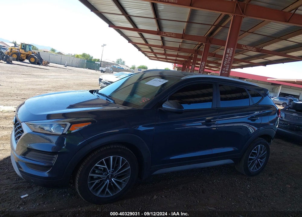 2021 HYUNDAI TUCSON SEL VIN: KM8J33AL1MU284416