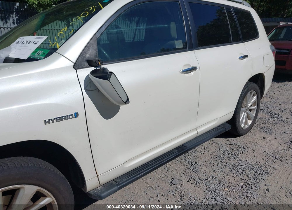 2008 TOYOTA HIGHLANDER HYBRID VIN: JTEEW41A782002441