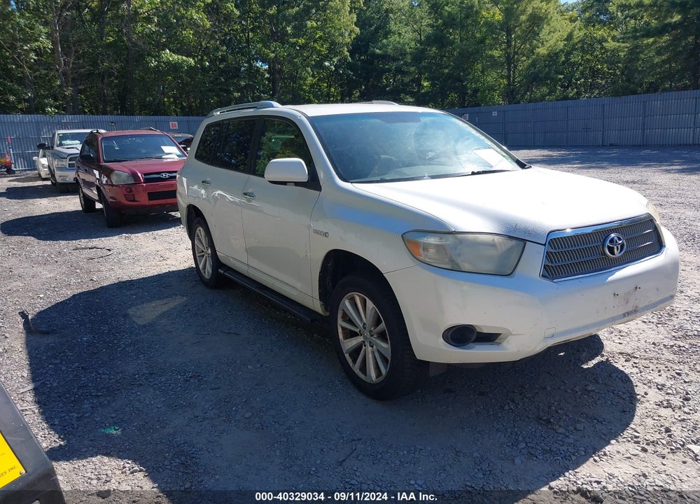 2008 TOYOTA HIGHLANDER HYBRID VIN: JTEEW41A782002441