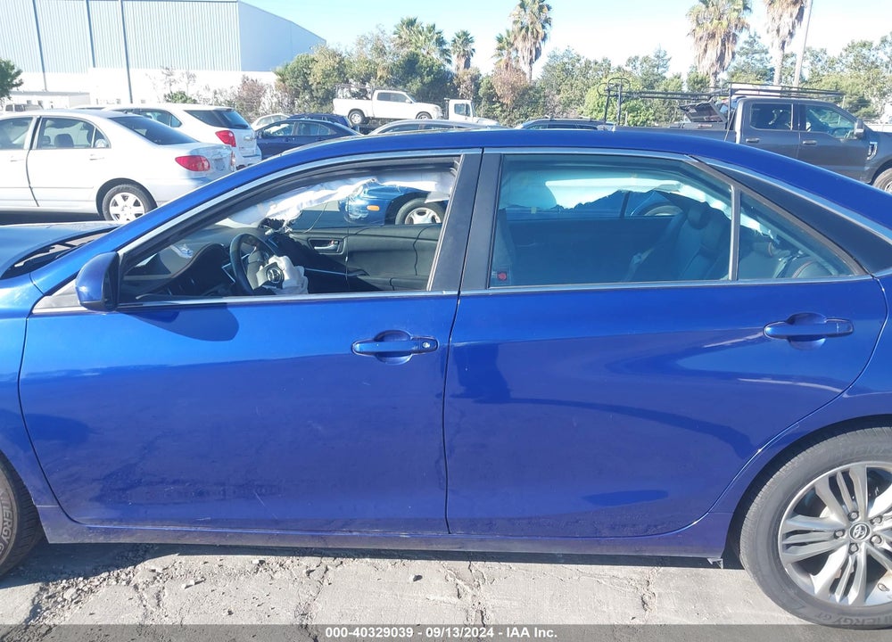 2015 TOYOTA CAMRY SE VIN: 4T1BF1FK2FU965512
