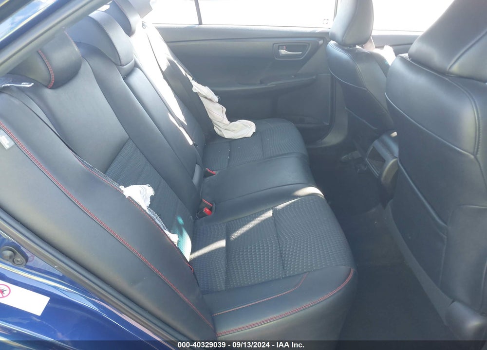 2015 TOYOTA CAMRY SE VIN: 4T1BF1FK2FU965512