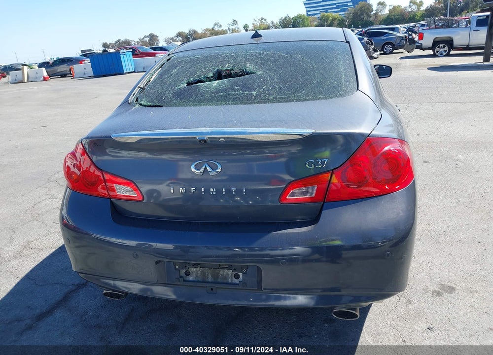 2012 INFINITI G37 JOURNEY VIN: JN1CV6AP9CM936499