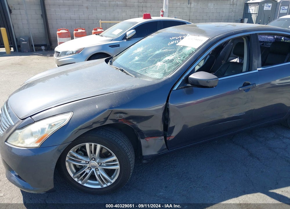 2012 INFINITI G37 JOURNEY VIN: JN1CV6AP9CM936499