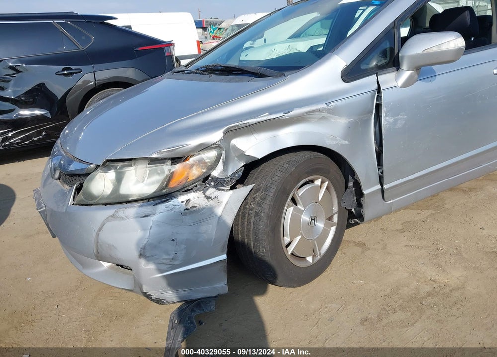2009 HONDA CIVIC HYBRID VIN: JHMFA36299S012455