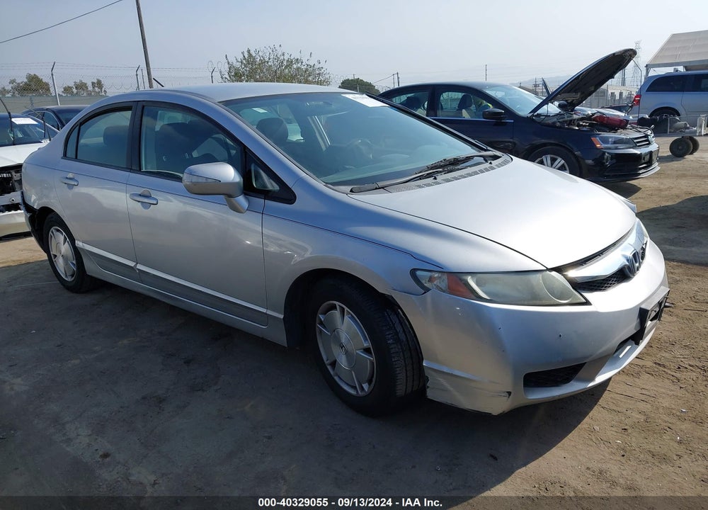 2009 HONDA CIVIC HYBRID VIN: JHMFA36299S012455