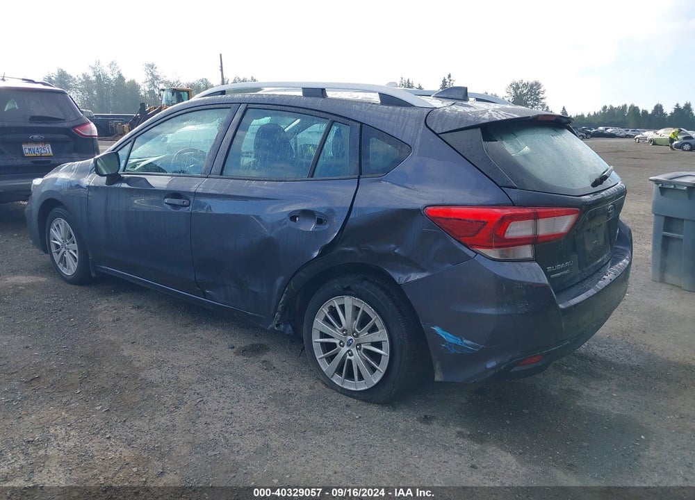 2017 SUBARU IMPREZA 2.0I PREMIUM VIN: 4S3GTAB68H3730066