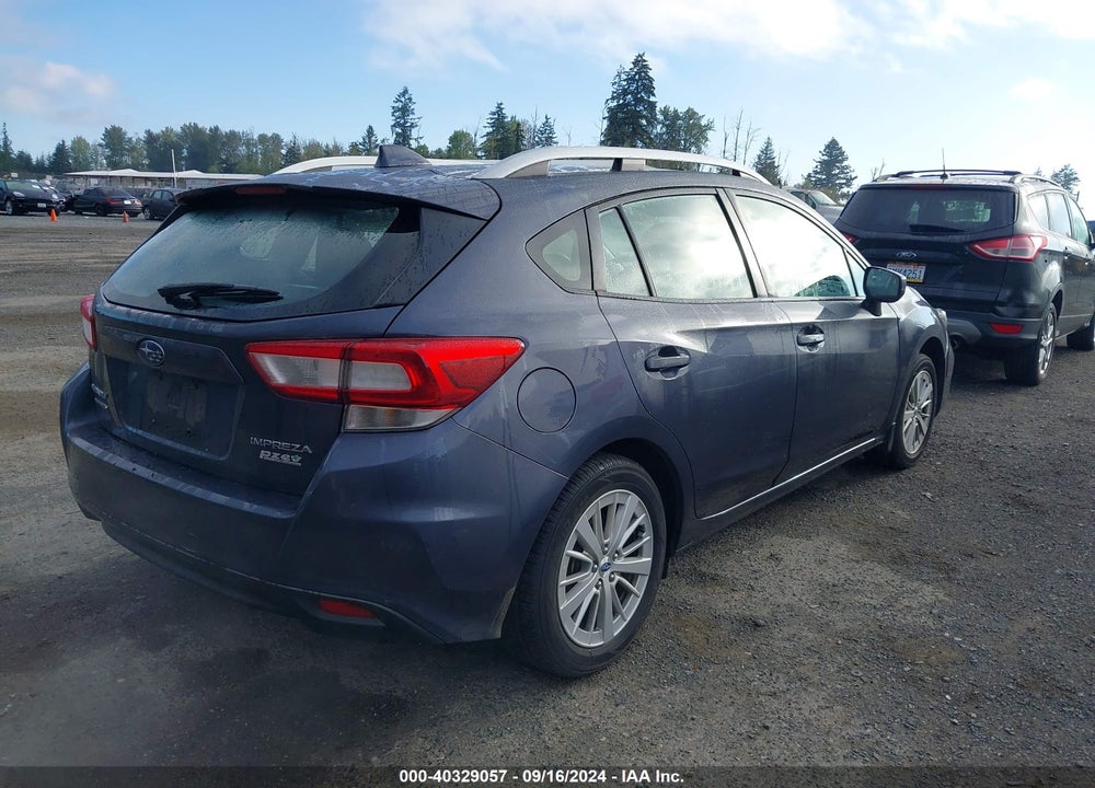 2017 SUBARU IMPREZA 2.0I PREMIUM VIN: 4S3GTAB68H3730066