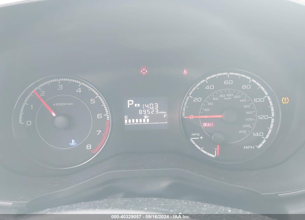 2017 SUBARU IMPREZA 2.0I PREMIUM VIN: 4S3GTAB68H3730066