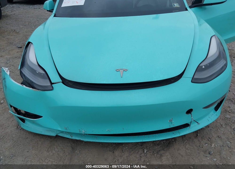 2021 TESLA MODEL 3 STANDARD RANGE PLUS REAR-WHEEL DRIVE VIN: 5YJ3E1EA0MF989804