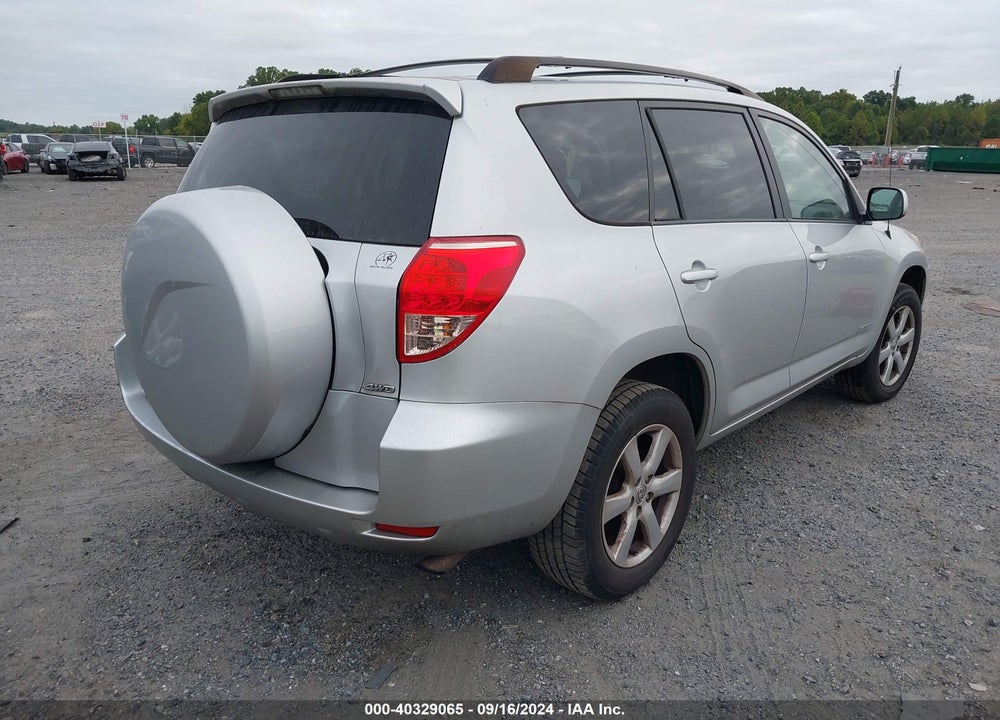 2007 TOYOTA RAV4 LIMITED VIN: JTMBD31V476045975
