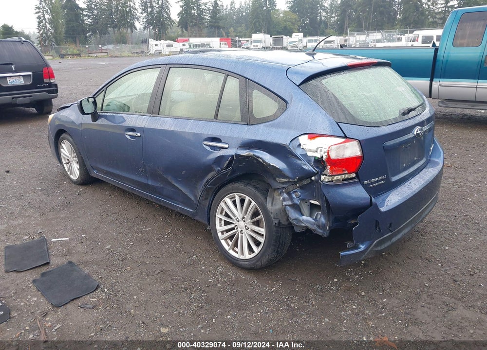 2013 SUBARU IMPREZA 2.0I LIMITED VIN: JF1GPAG62D2888969